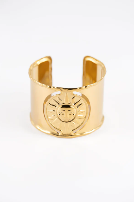 Gold Sun Opening CUFF WRISTWEAR